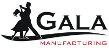 Gala manufacturing flooring and furniture logo