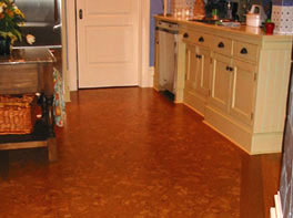 Cork flooring