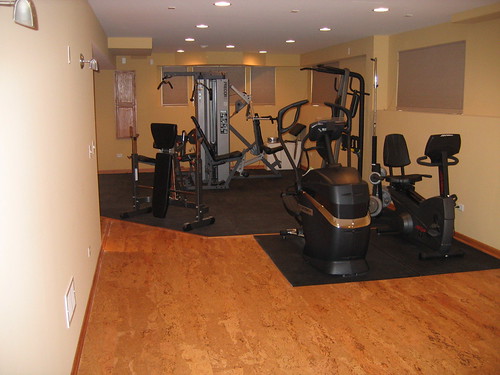 cork flooring for your home gym