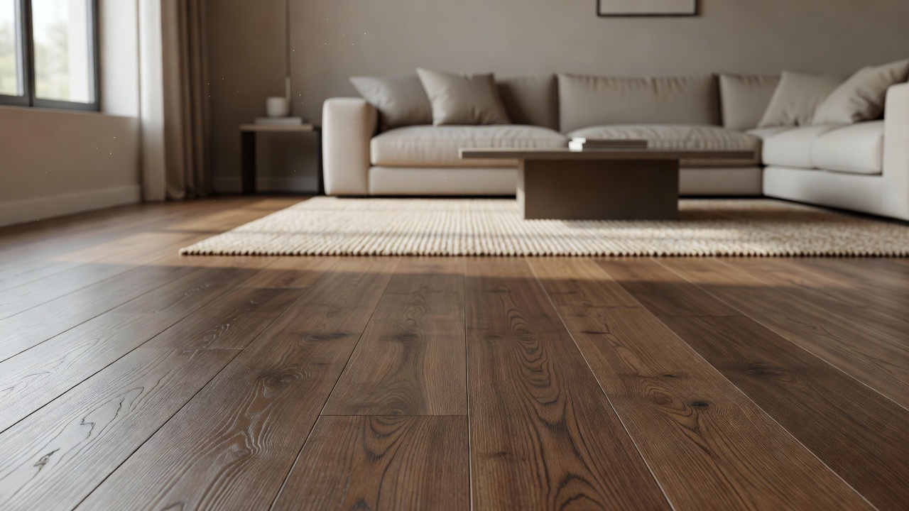 12mm laminate vrs. 8 mm laminate — modern flooring photography