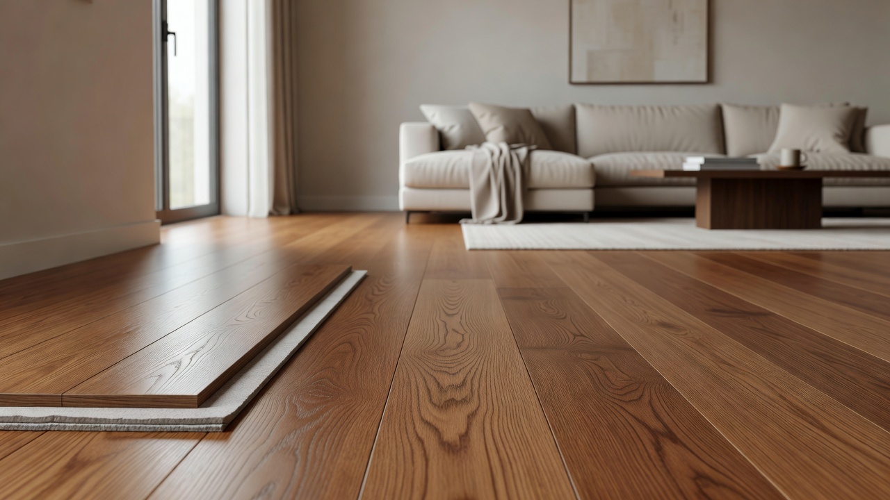 3-in-1 Underlayments — modern flooring photography
