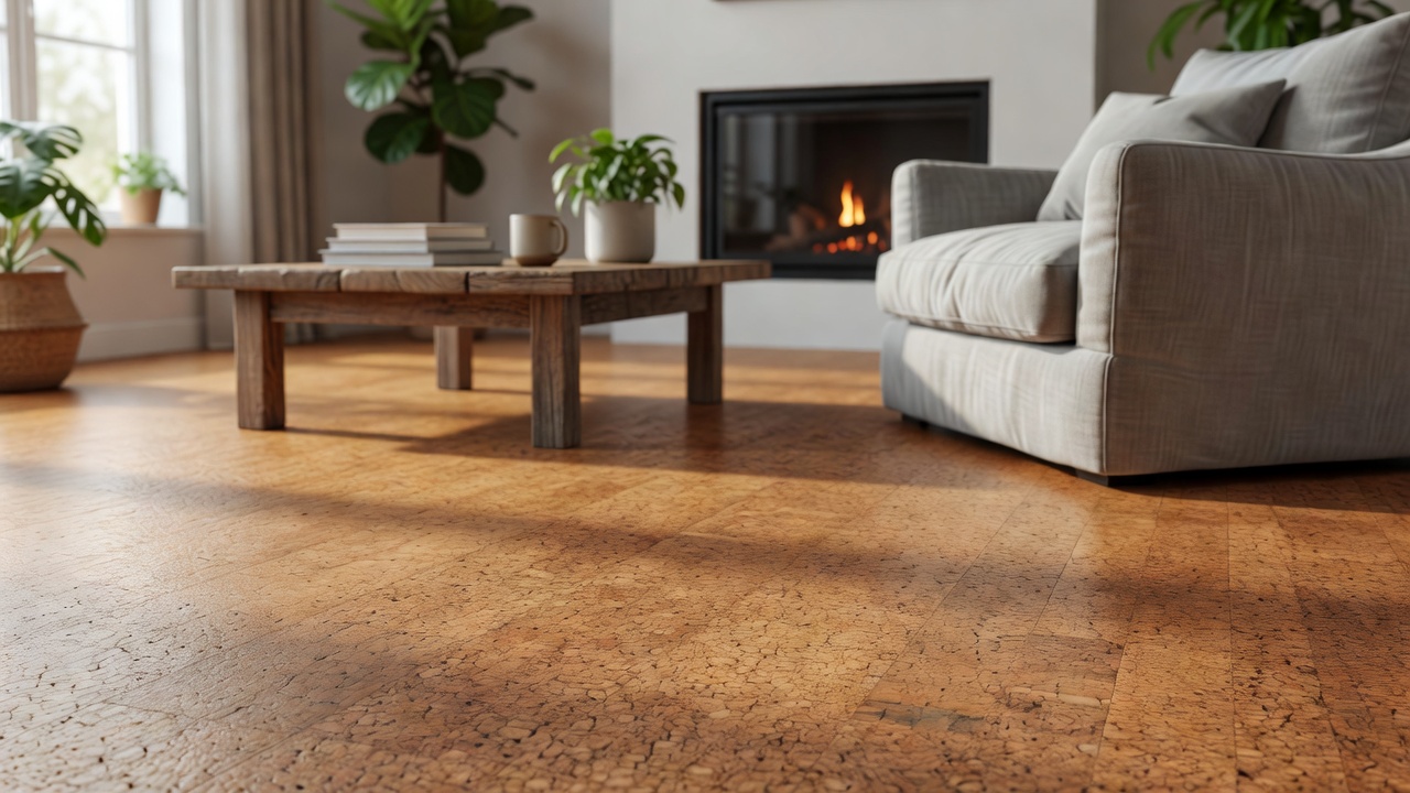 6mm Cork Underlayment — modern flooring photography