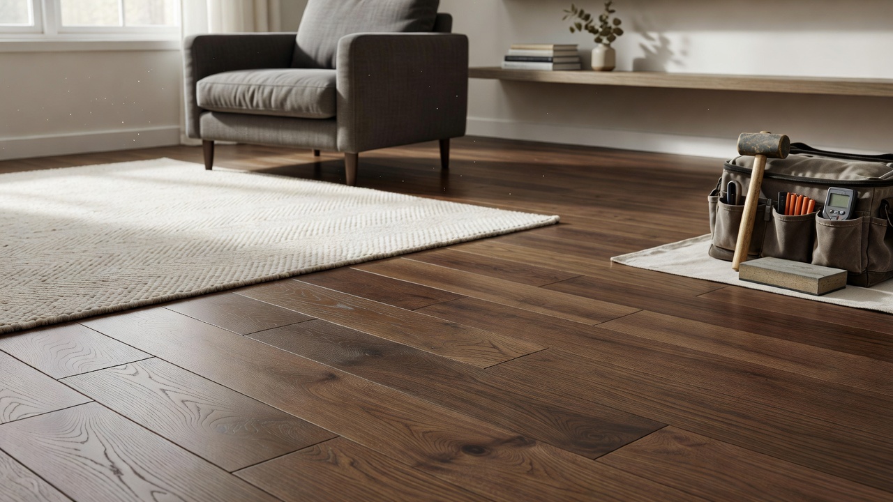 A great kit to help any installer with their flooring — modern flooring photography