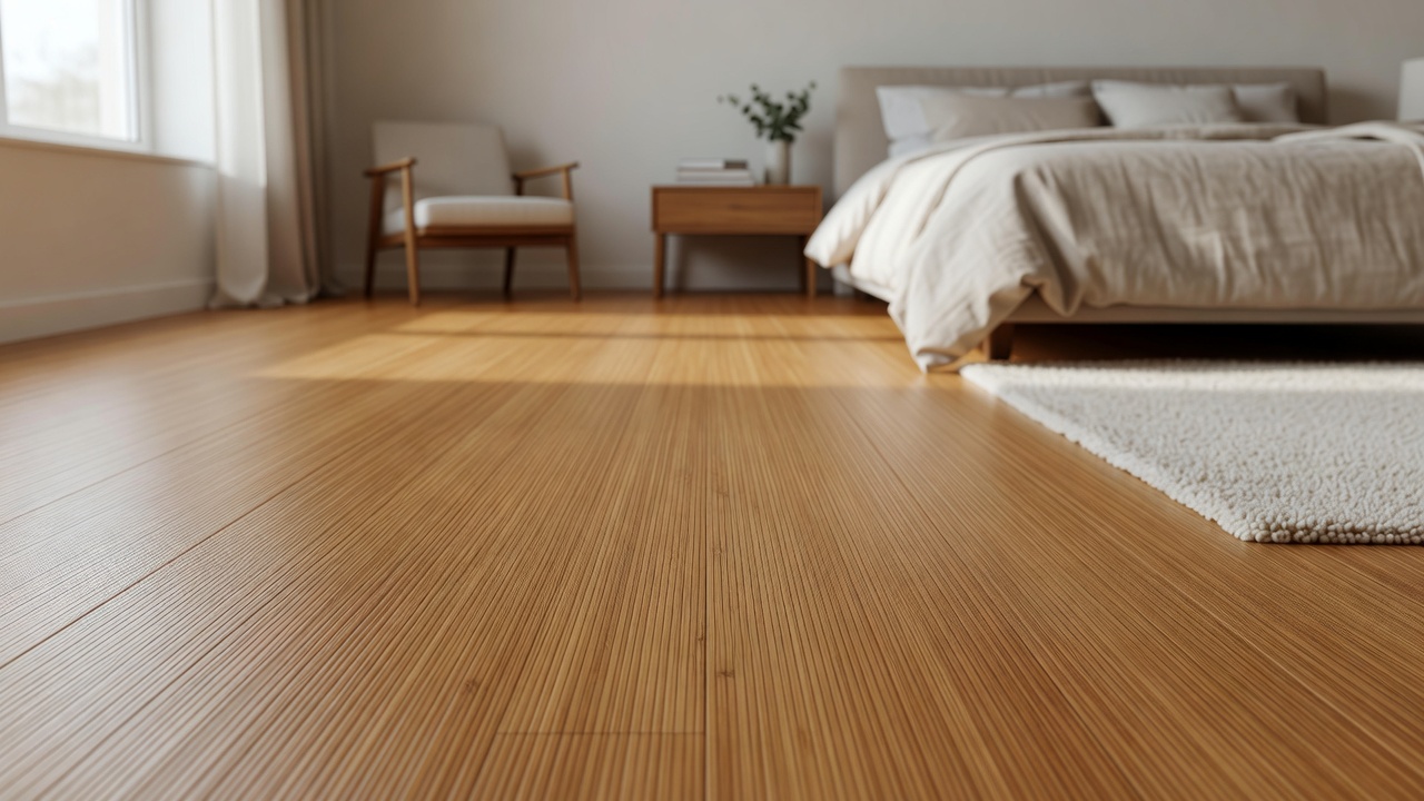 Bamboo Floor In Bedroom Décor And Benefits — modern flooring photography