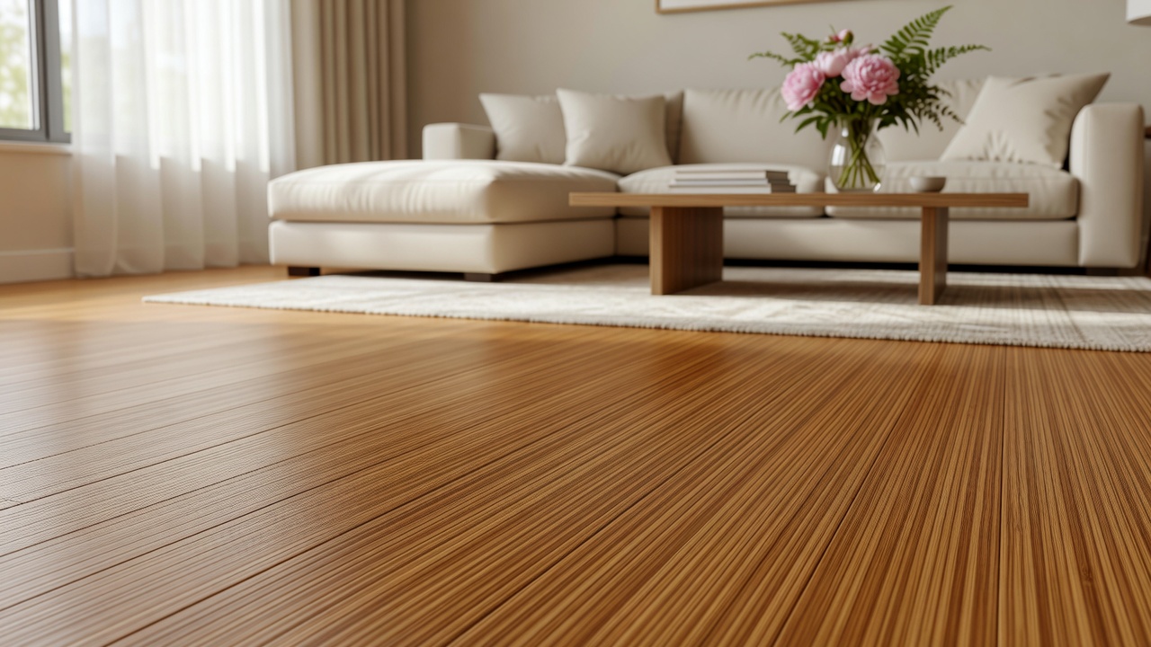 Bamboo Flooring Support Pink Ribbon Promotion Support — modern flooring photography