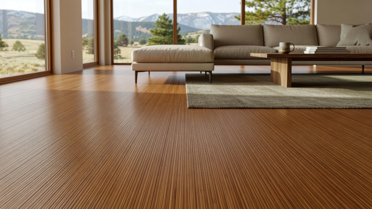 Bamboo in Colorado — modern flooring photography