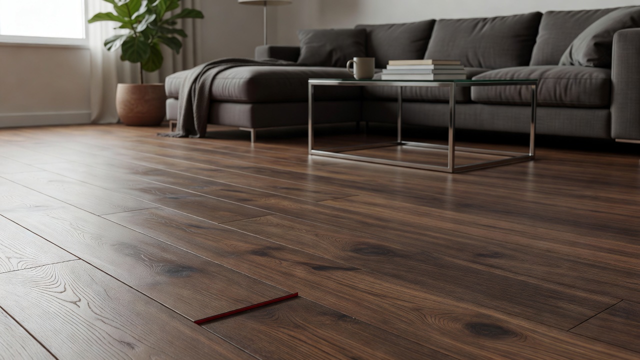 BHK Laminate Locking Problems and Red Resin Paper — modern flooring photography