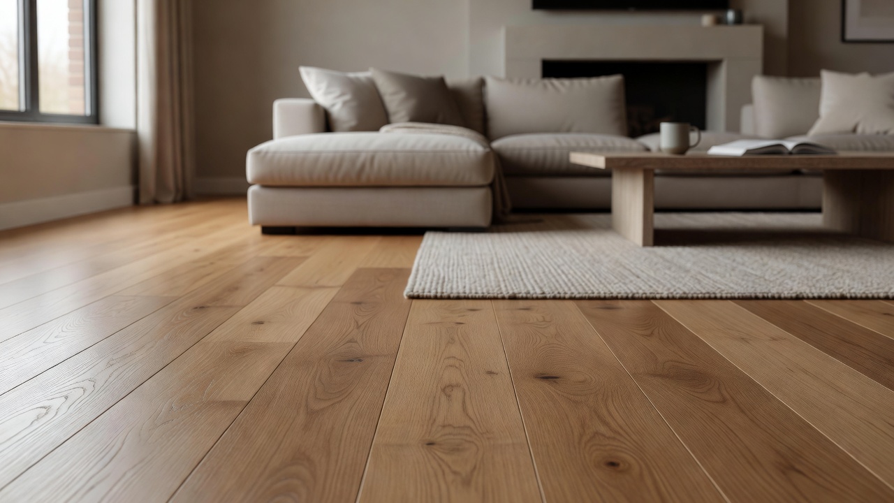 Bruce Engineered Floor – Subfloor Prep for Glue Down Install — modern flooring photography