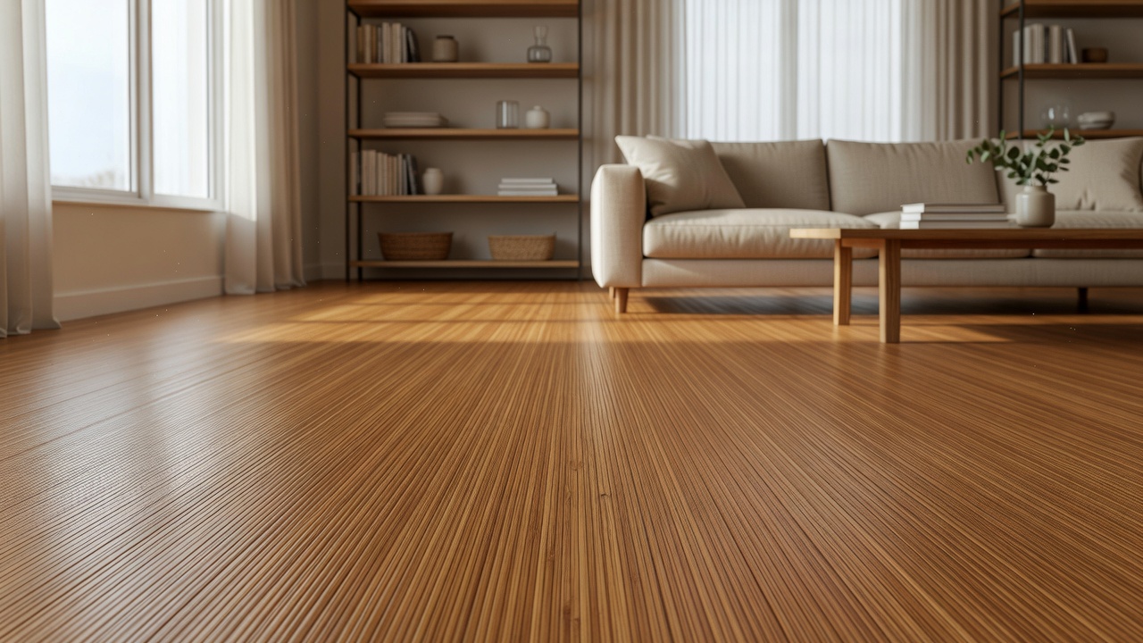 Builder Grade Bamboo Flooring — modern flooring photography
