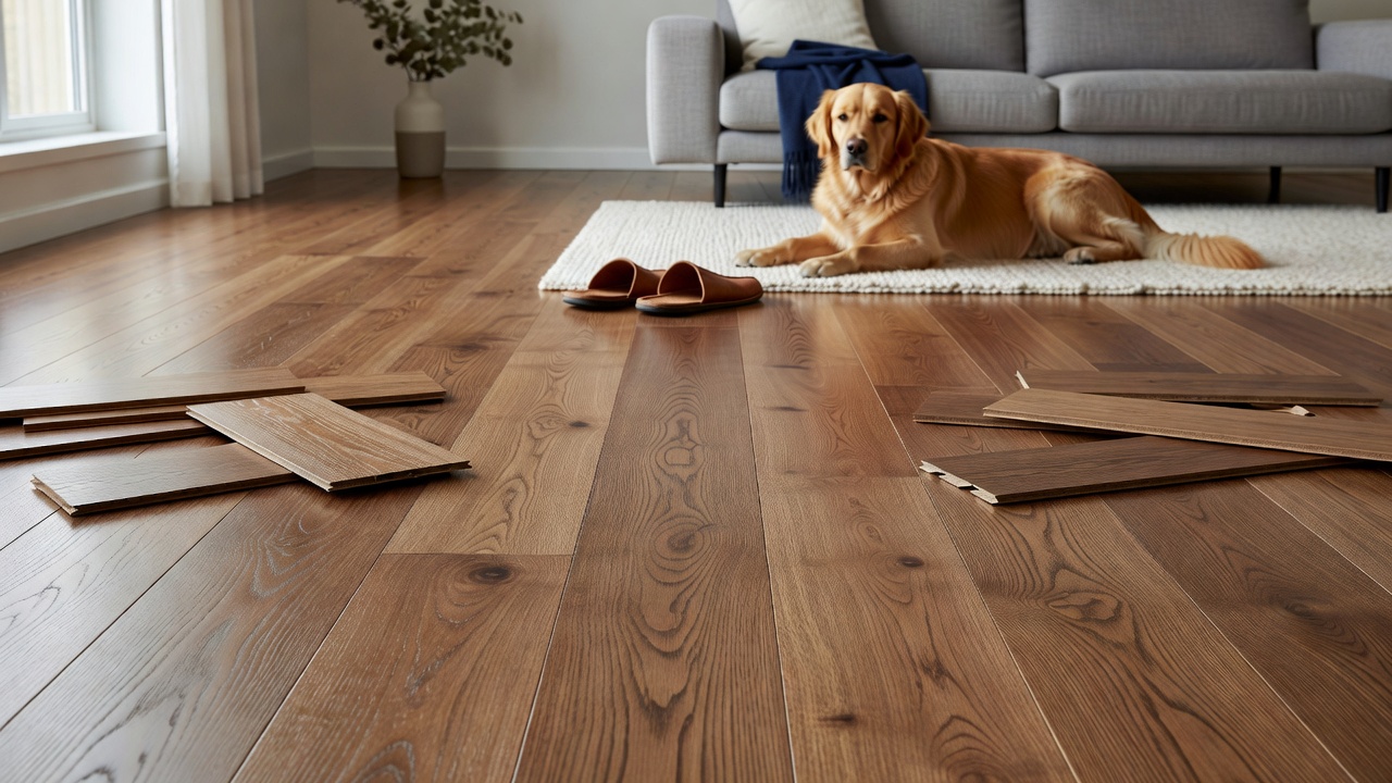 Can I get a Doggie Bag for my flooring leftovers? — modern flooring photography