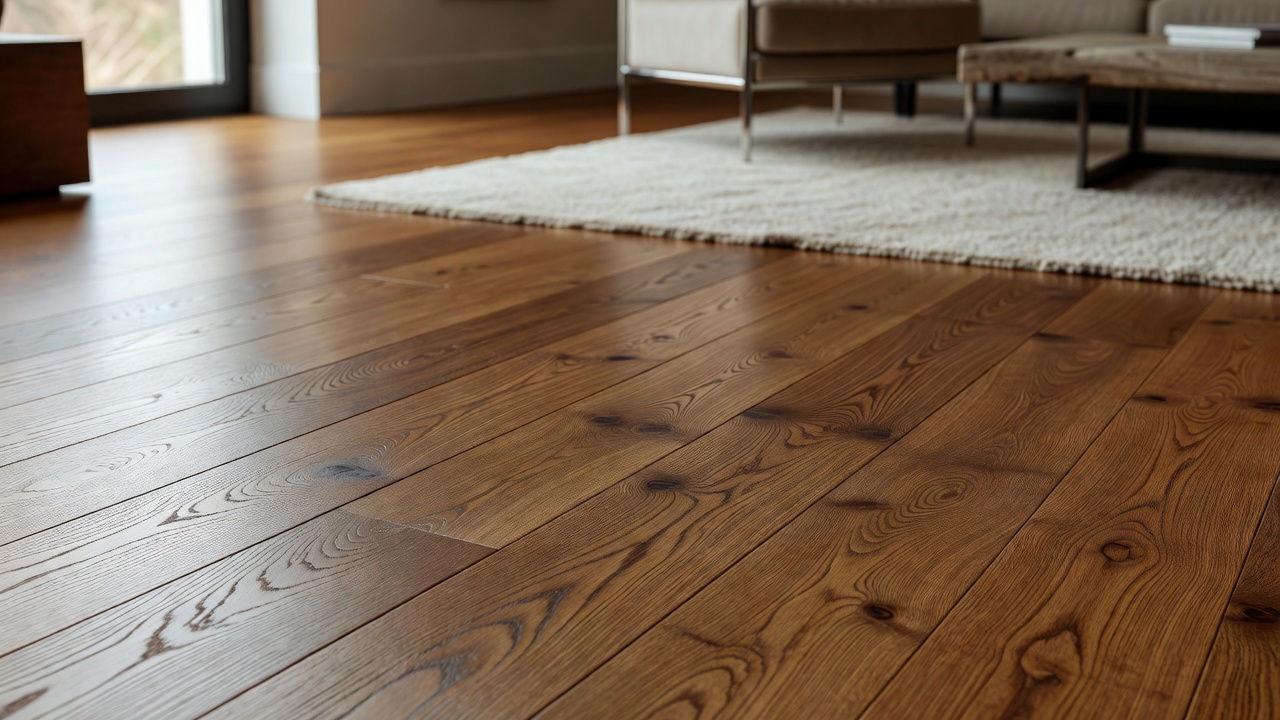 Clicking Noises from Oak Parquet Floor — modern flooring photography