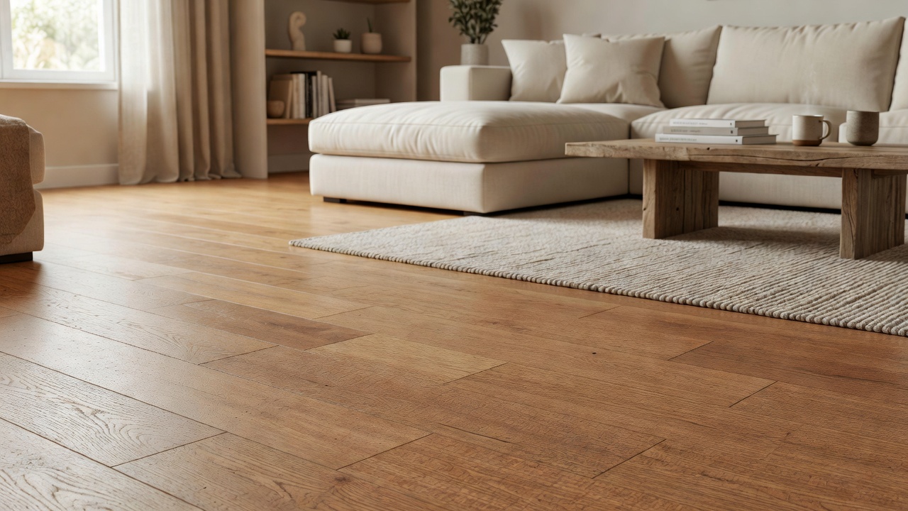 Cork vs Carpet STC ratings — modern flooring photography