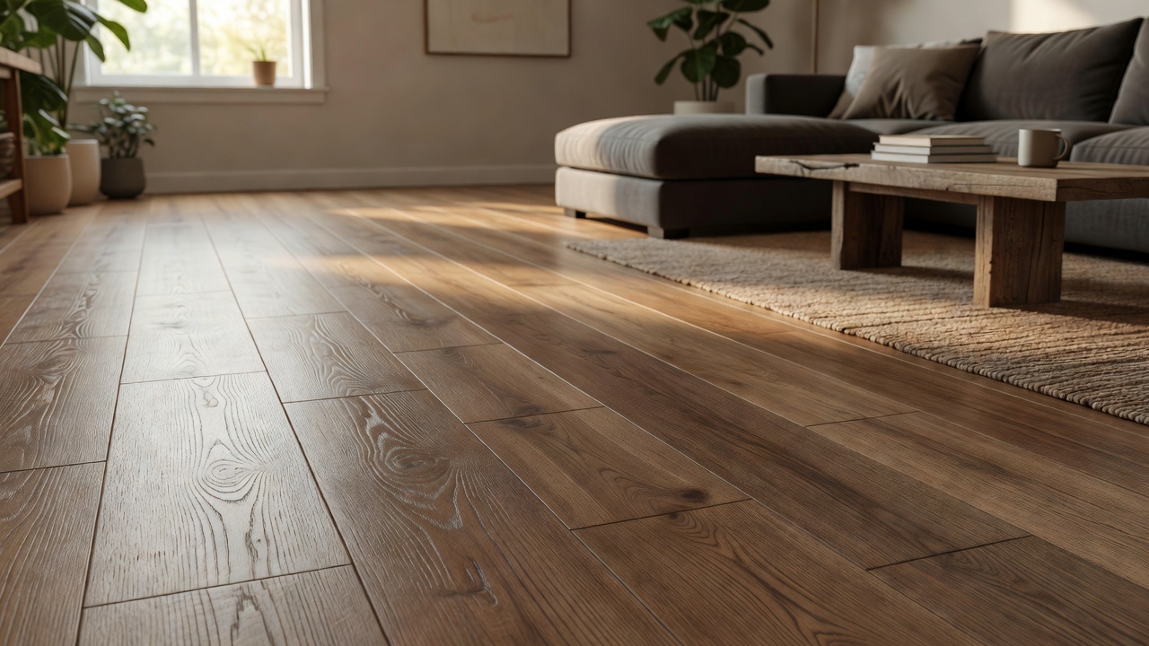 Creaking Laminate Floor — modern flooring photography