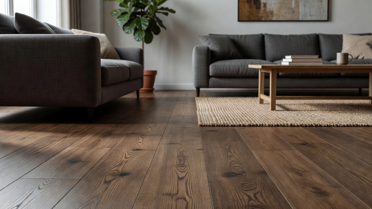 Creaking Shaw Laminate — modern flooring photography