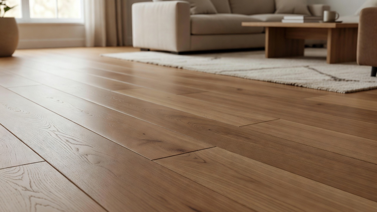 Cupping Issues with a Glue Down Engineered Floor — modern flooring photography