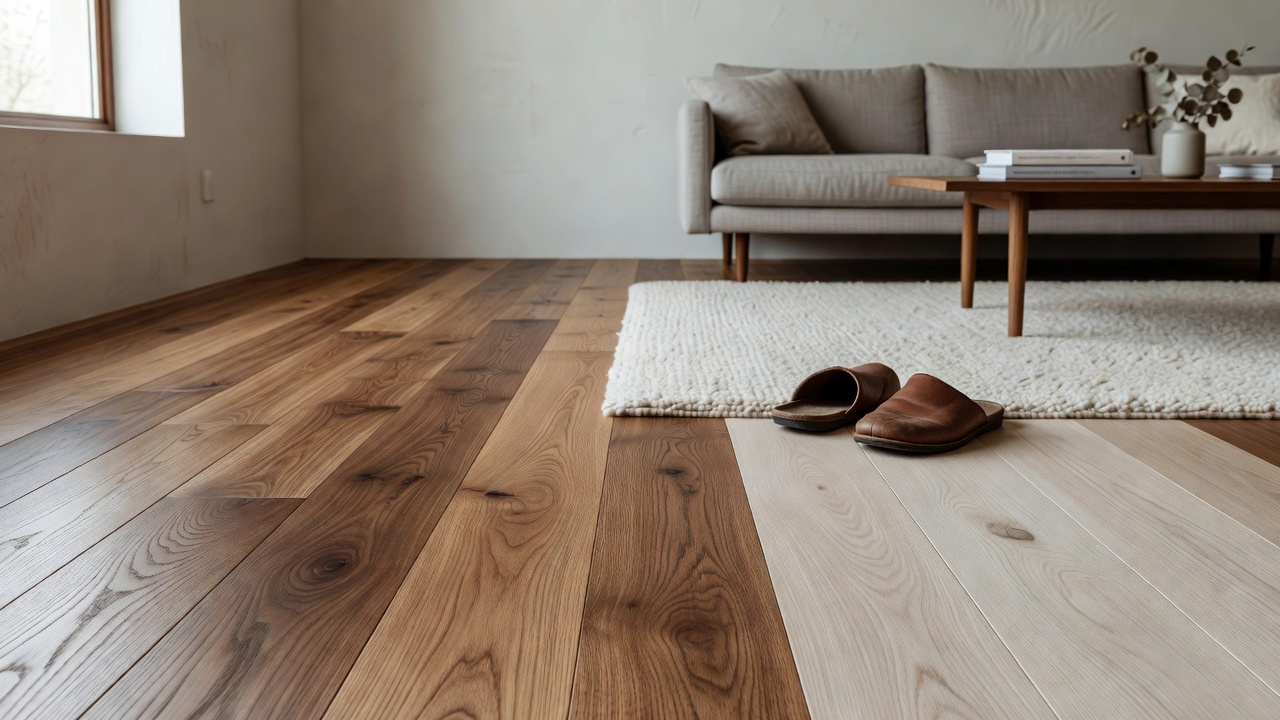 Different Woods in Flooring — modern flooring photography