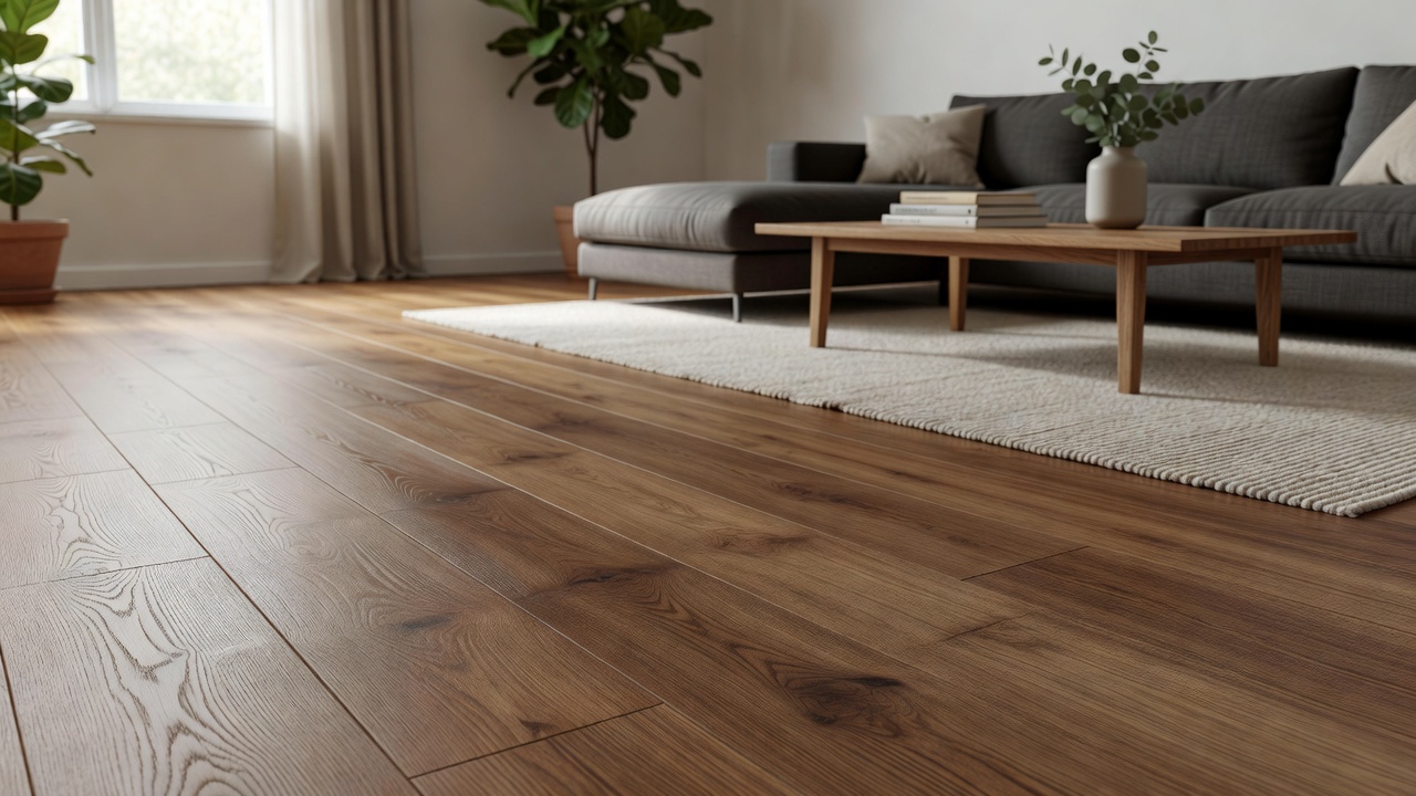 DuraCeramic Wood Grain — modern flooring photography