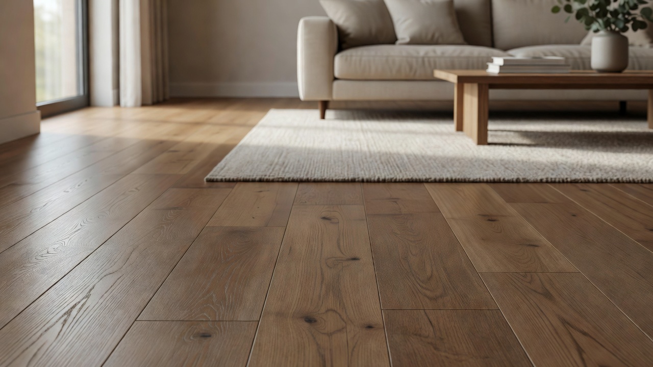 Engineered Hardwood Flooring Selection — modern flooring photography