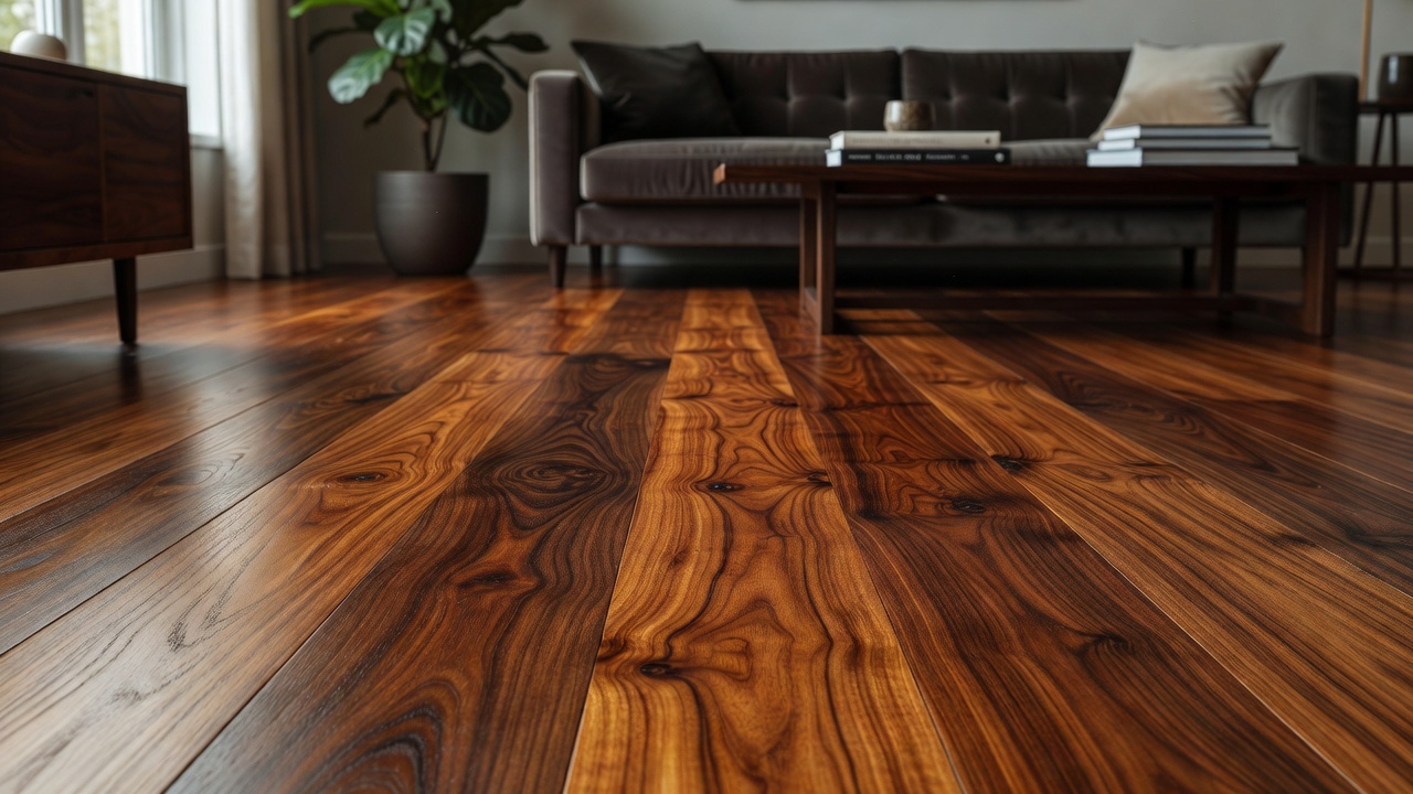 Exotic Hardwood Flooring — modern flooring photography