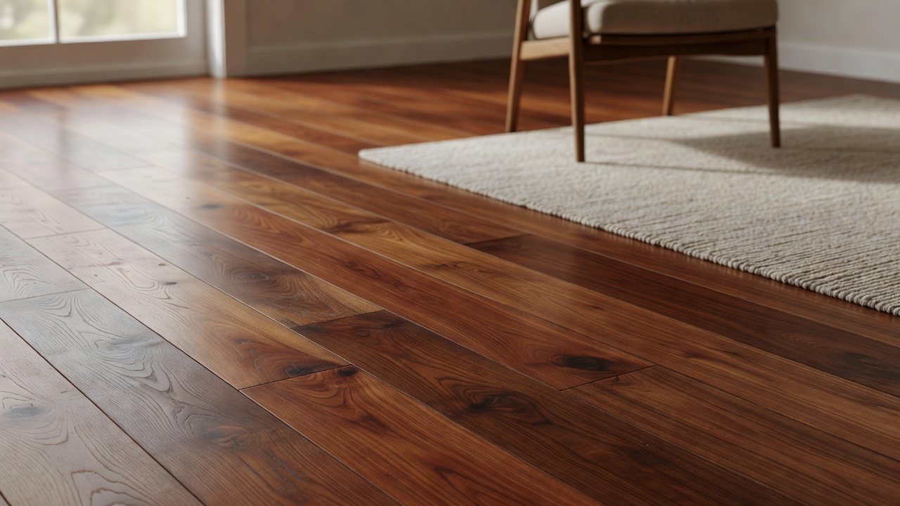 Fading Brazilian Cherry Flooring — modern flooring photography