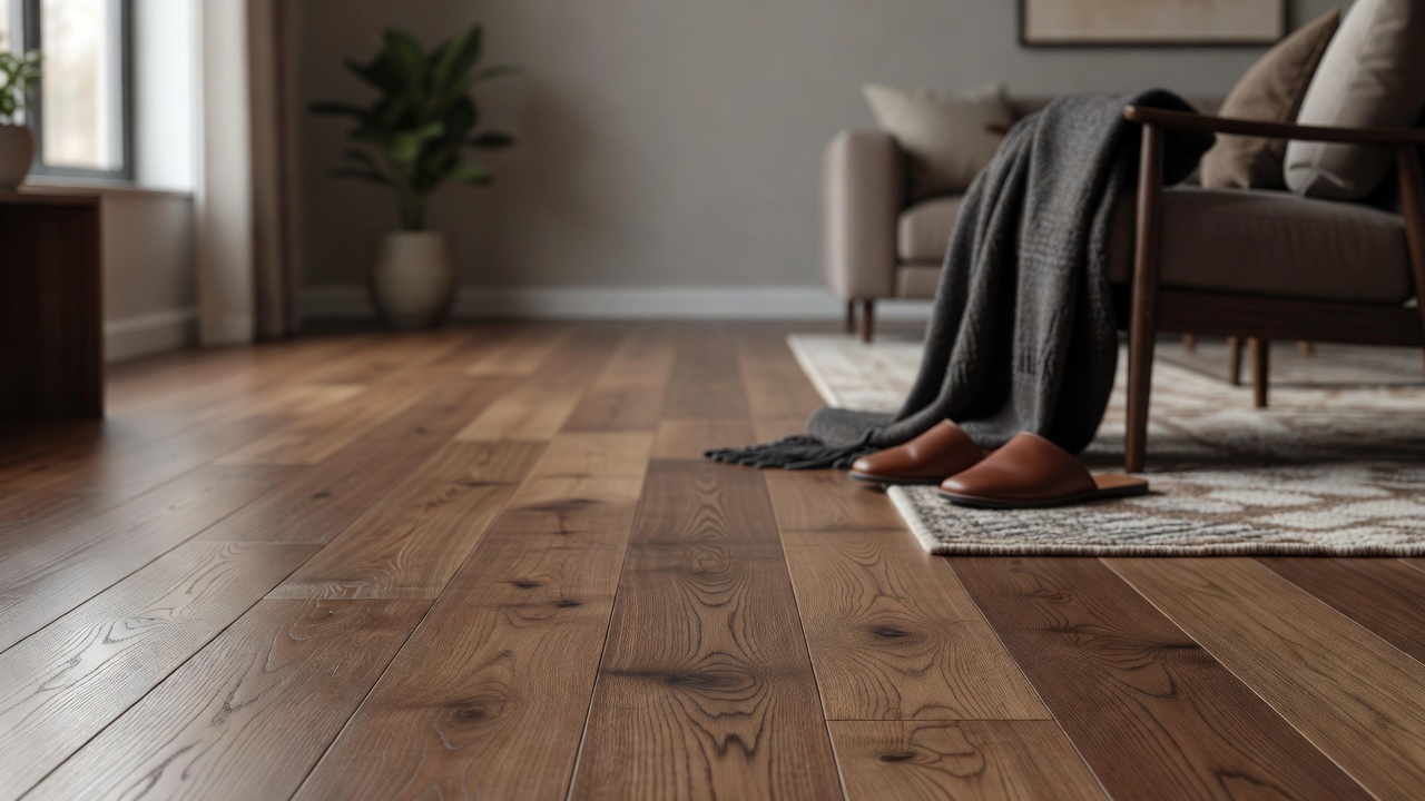 Fashion & Flooring Coordination — modern flooring photography