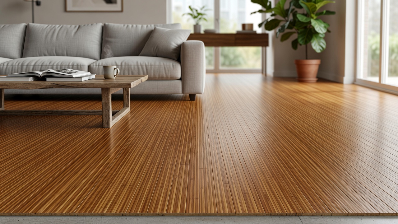 Floating Installation Over Slab and Vinyl — modern flooring photography