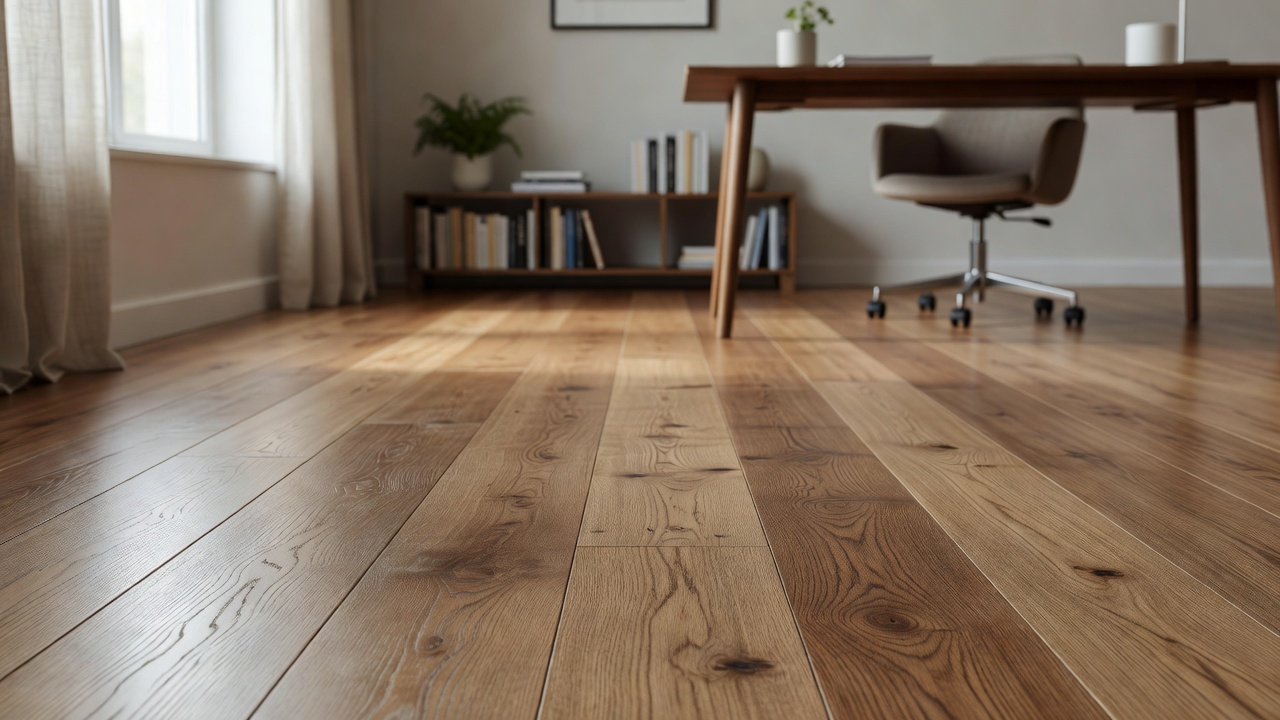 Flooring a Home Office — modern flooring photography