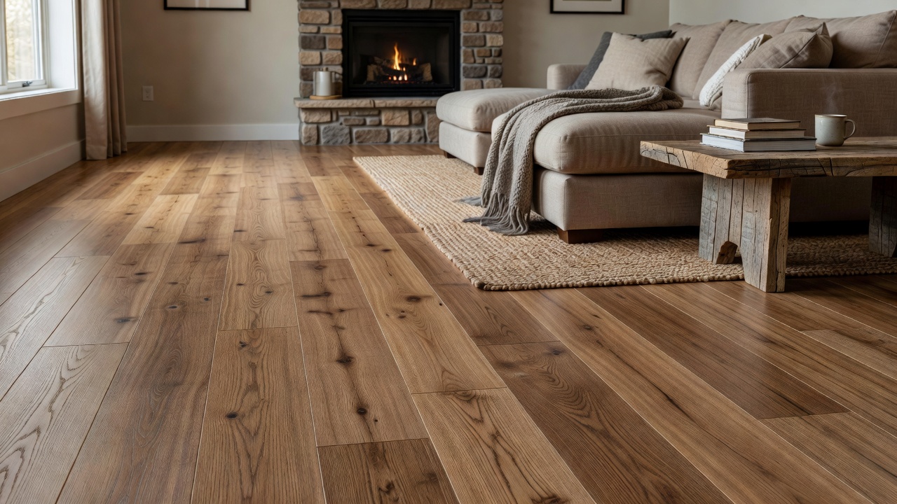 Flooring for a Cabin — modern flooring photography