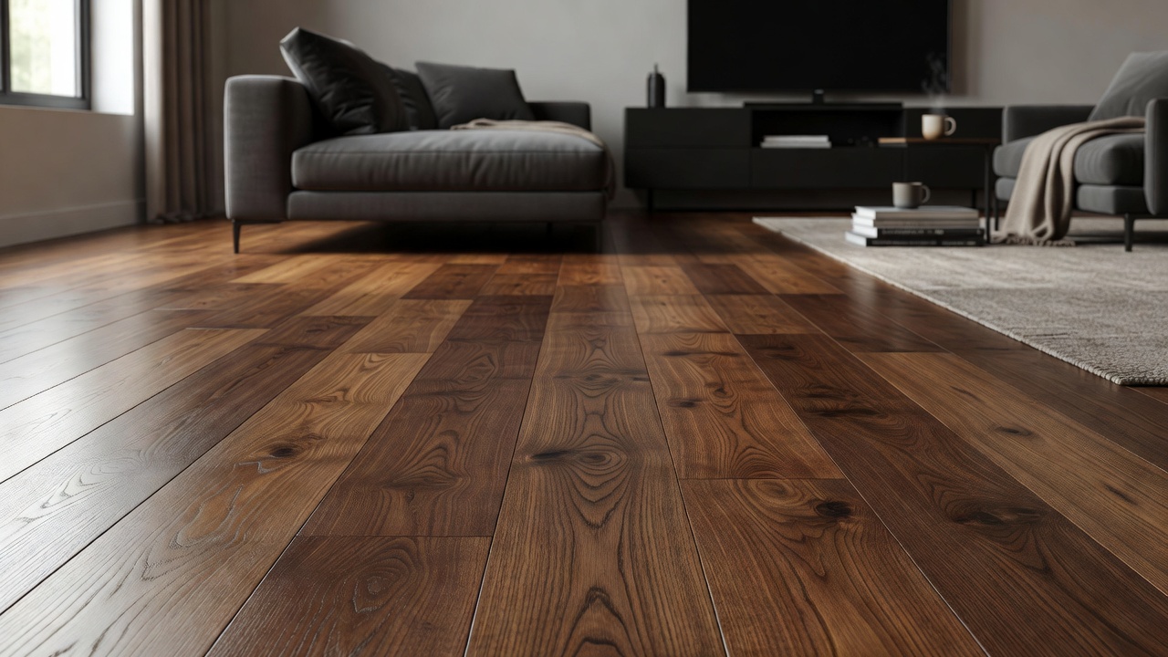 Flooring For A Media Room — modern flooring photography