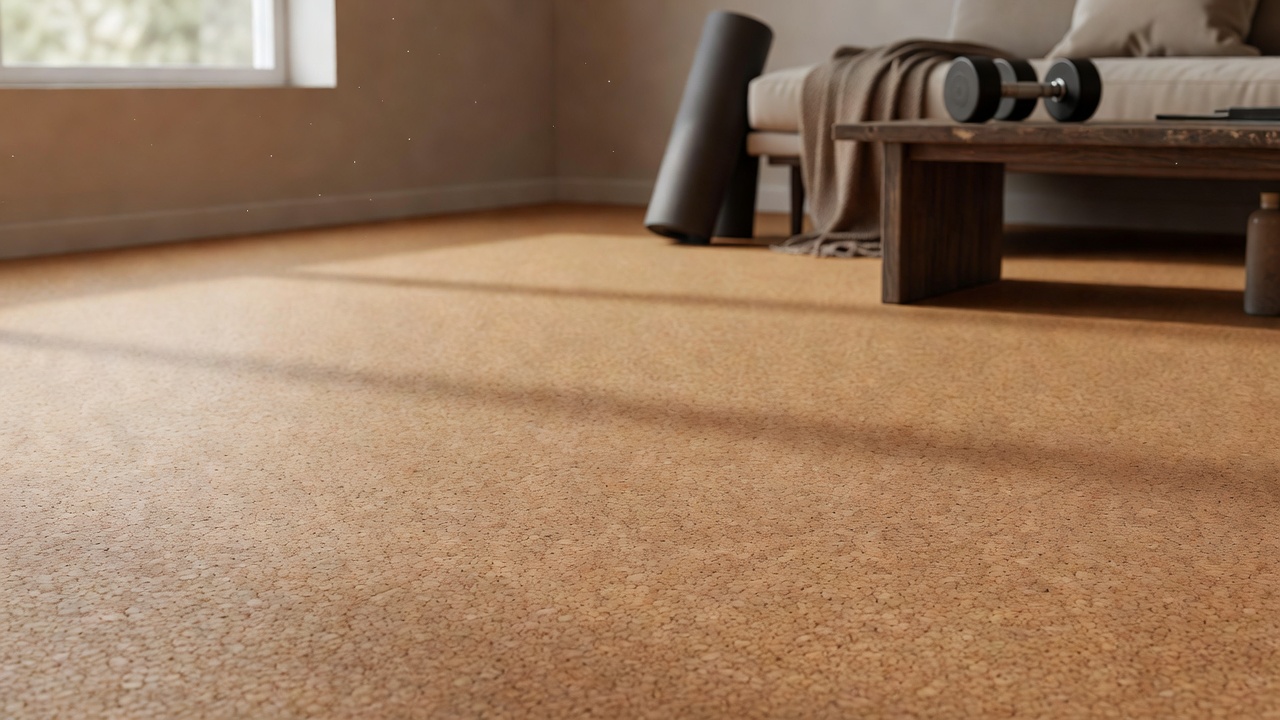 Flooring for a Weight Room — modern flooring photography