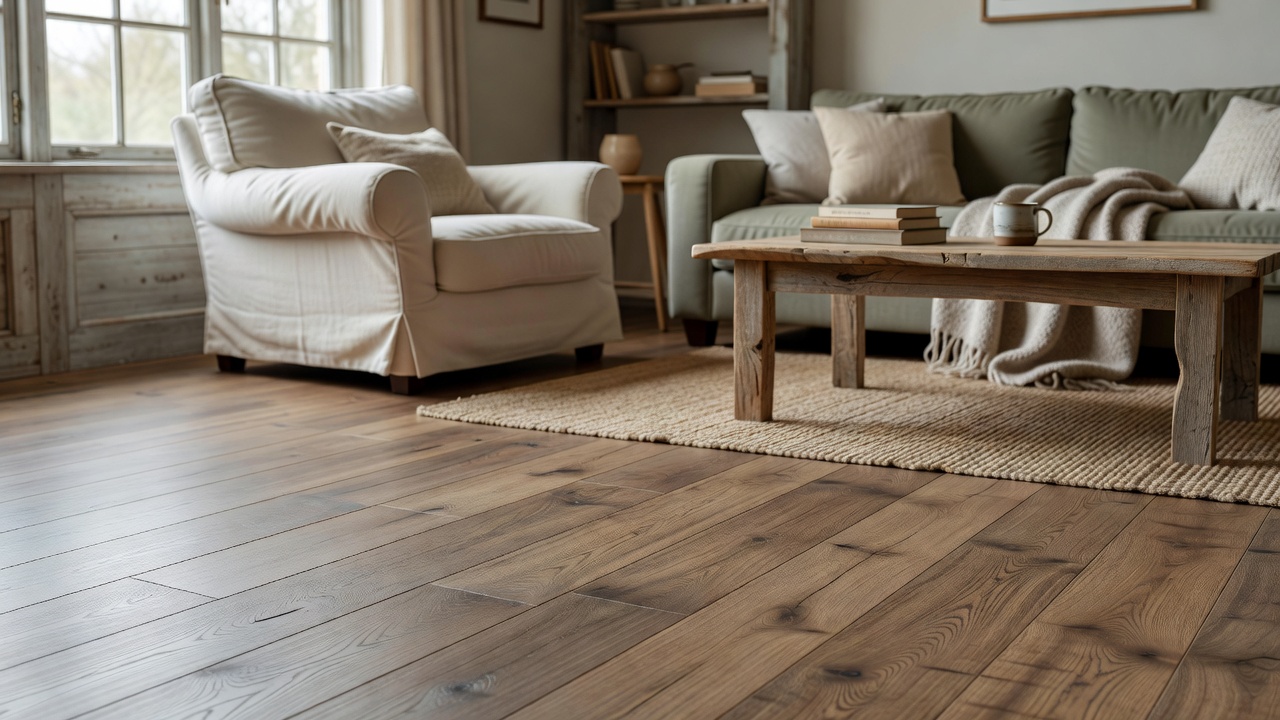 Flooring for an Unheated Summer Cottage — modern flooring photography