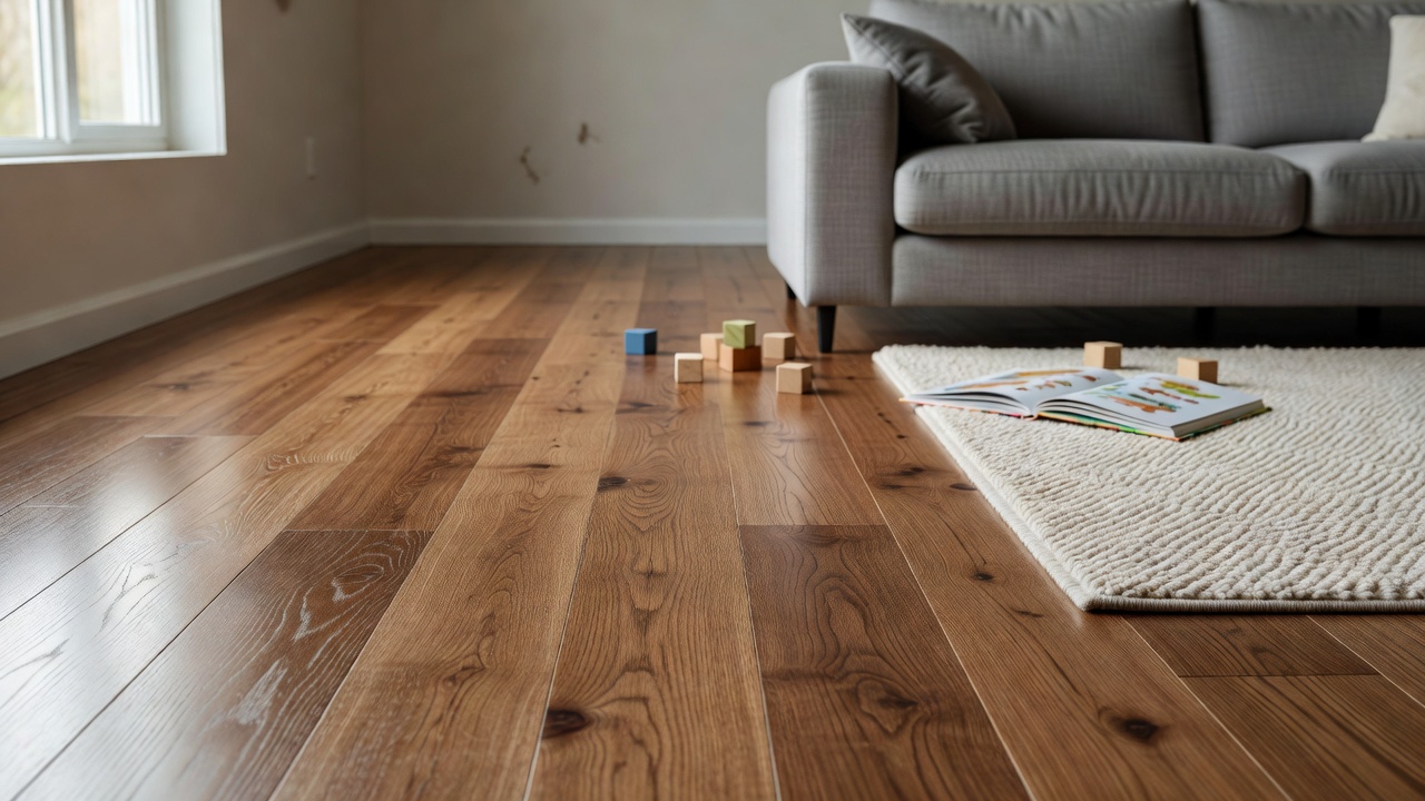 Garage Conversion to Playroom – Follow Up — modern flooring photography
