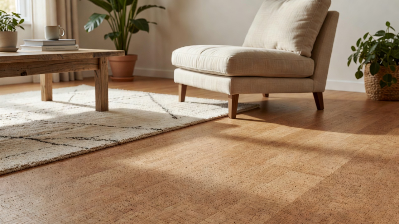 Go Green – Natural Cork Flooring — modern flooring photography