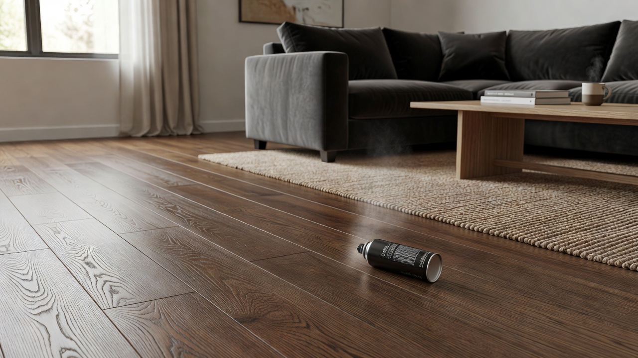 Hairspray on Laminate Flooring — modern flooring photography
