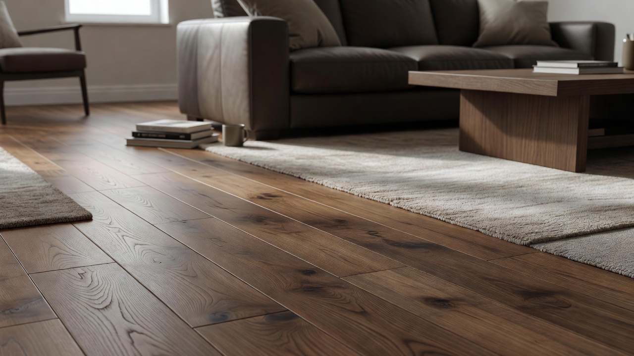 Heavy Furniture on Wood Floors — modern flooring photography