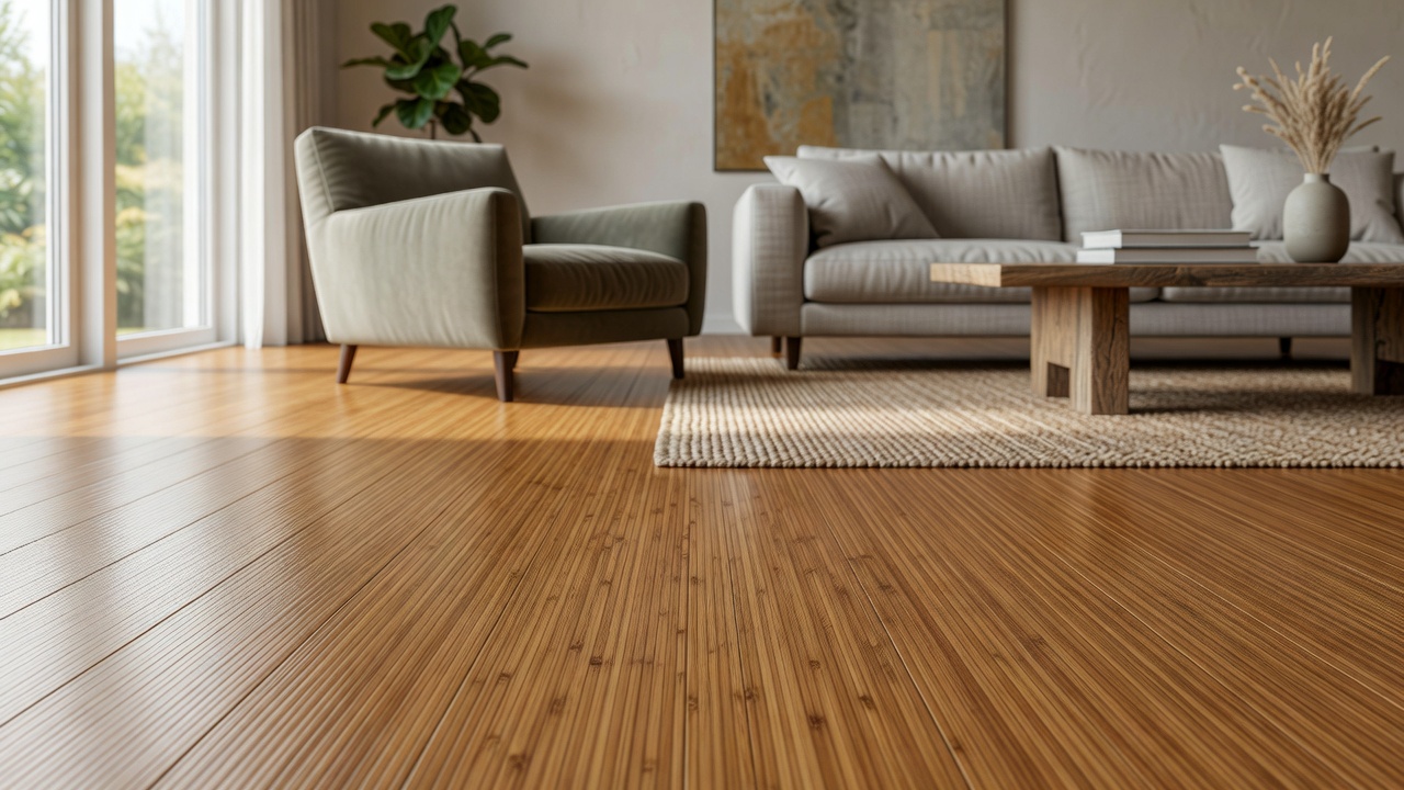 In Style With Bamboo Flooring — modern flooring photography
