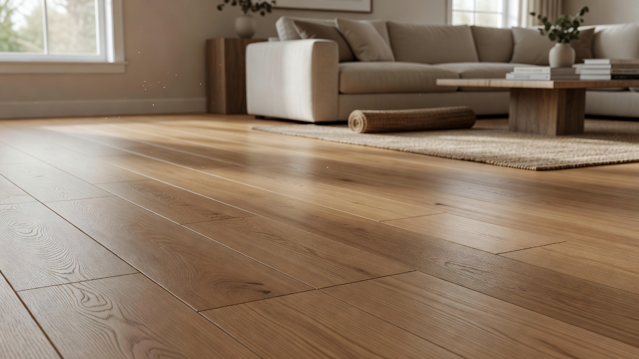 How to install an engineered hardwood floor — modern flooring photography
