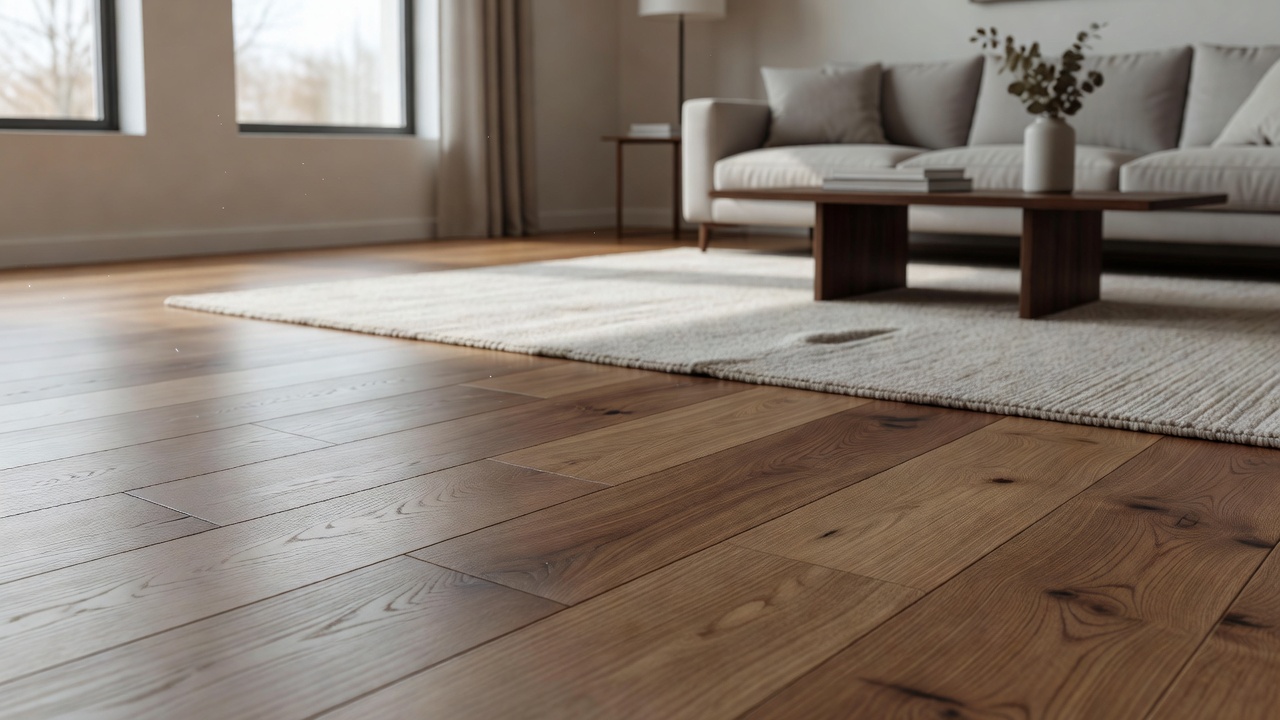 Installation in a Perfect World — modern flooring photography