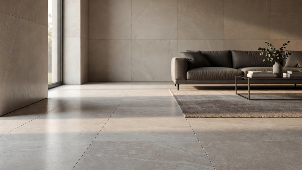 Installing a Floating Floor in a Room with Tile Walls — modern flooring photography
