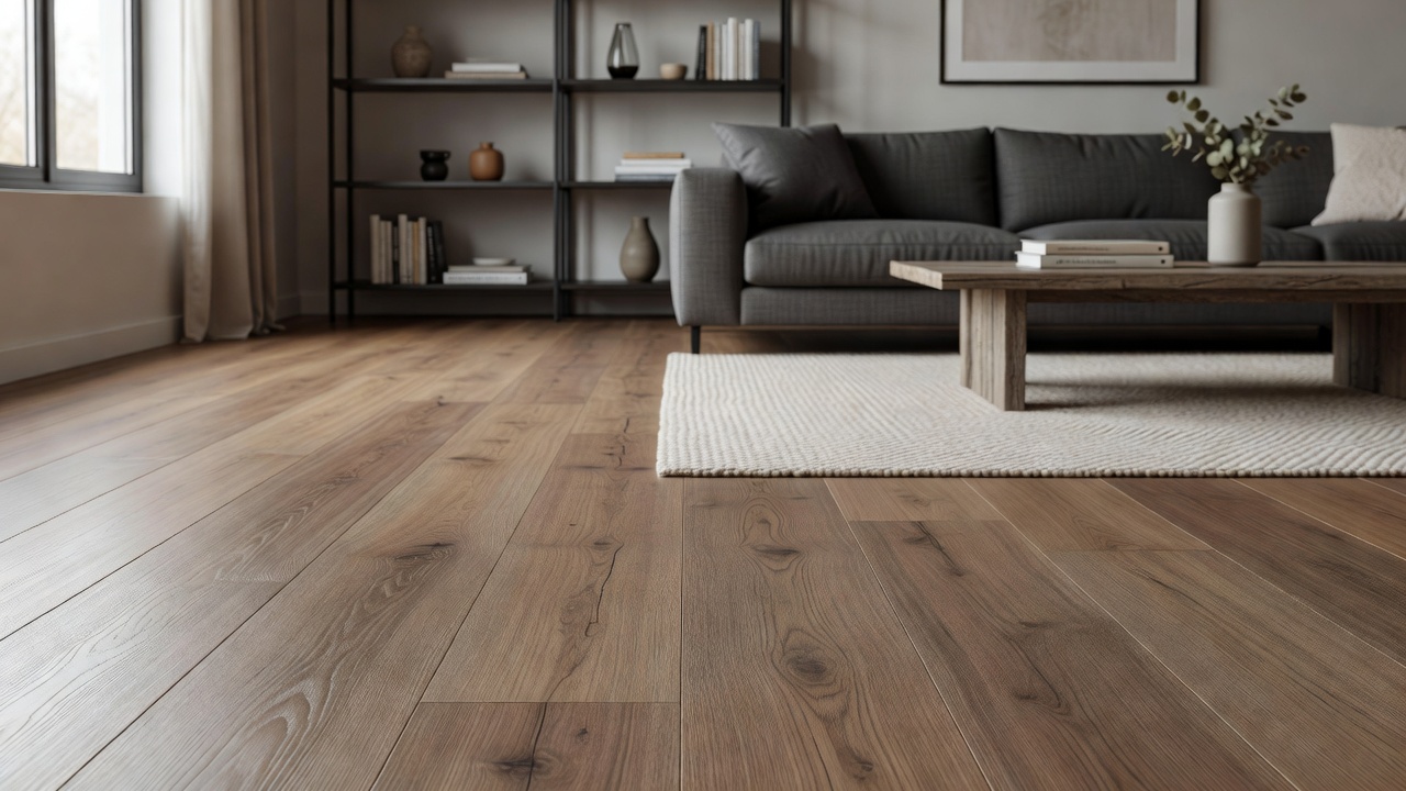 Installing a Floor After Removing Existing Tile — modern flooring photography