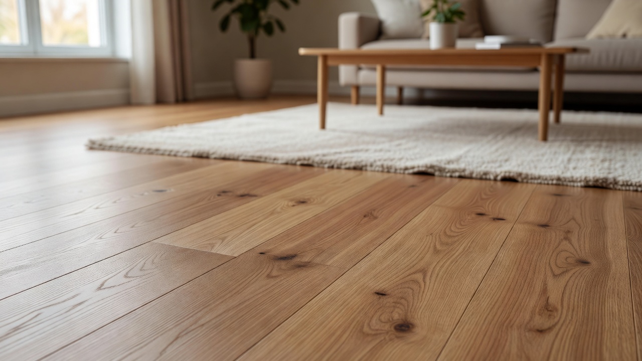 Installing Hardwood Over Vinyl — modern flooring photography