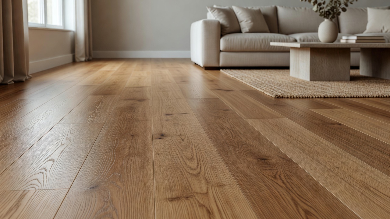 Installing Kahrs Engineered Floors Over Vinyl — modern flooring photography