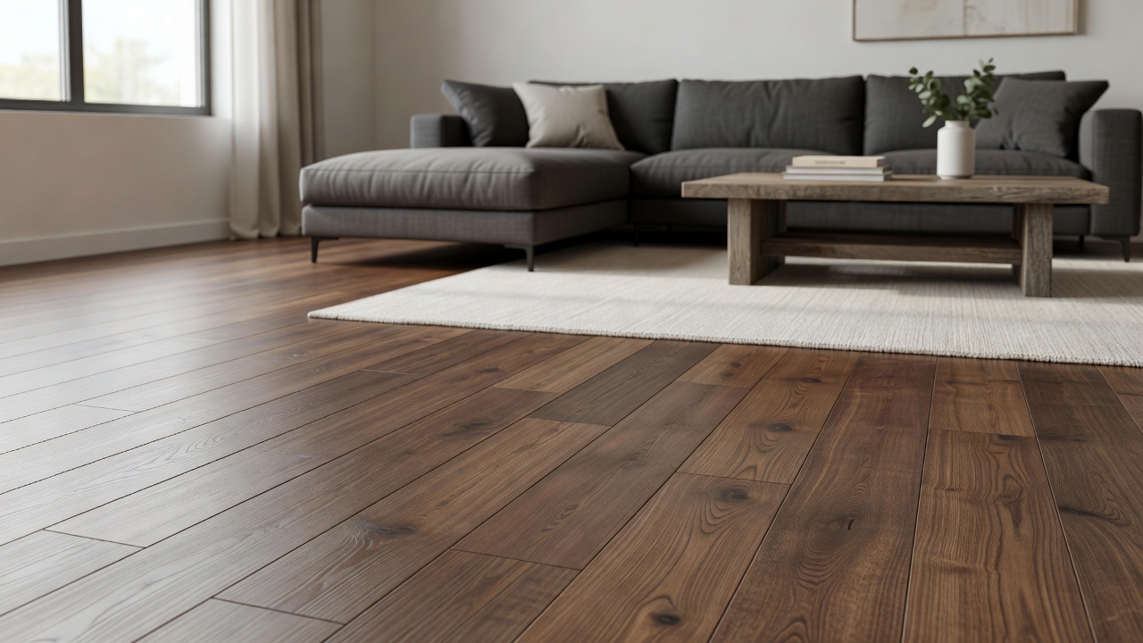 Installing Laminate Flooring at 45 or 90 Degree Angles — modern flooring photography