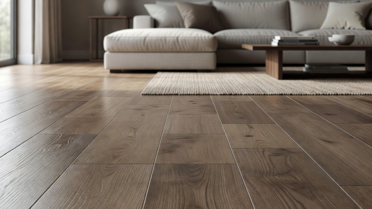Installing Wood Flooring Over Tile — modern flooring photography