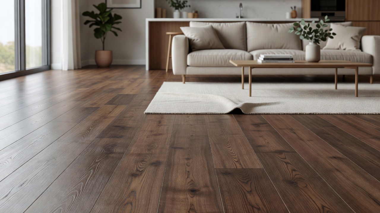 Laminate Flooring for a Condo — modern flooring photography