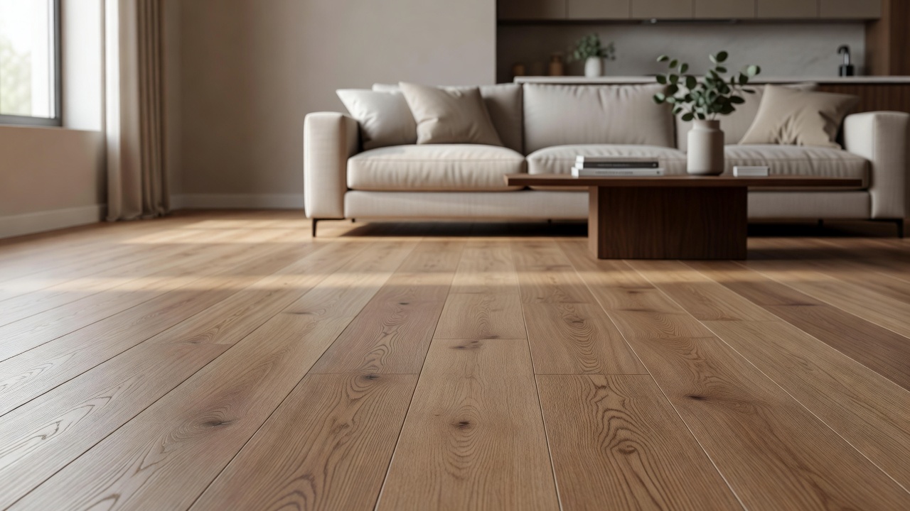 Laminate for a Kitchen — modern flooring photography
