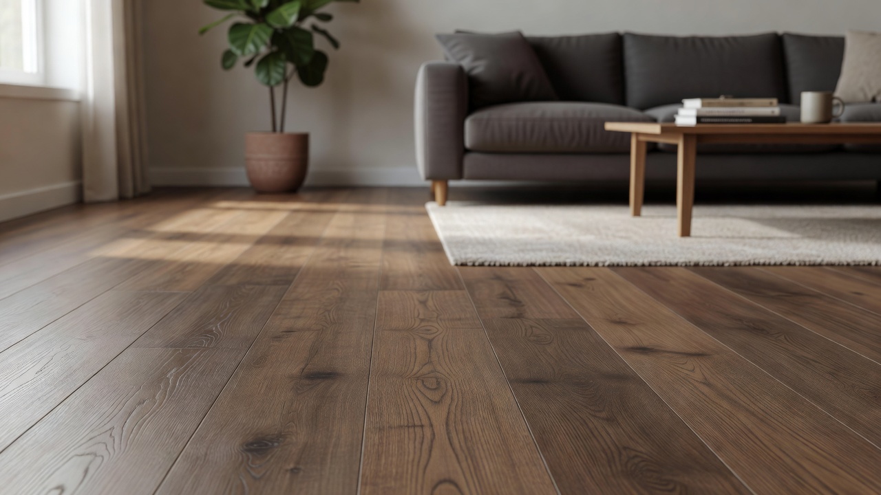 Laminate Over Vinyl — modern flooring photography