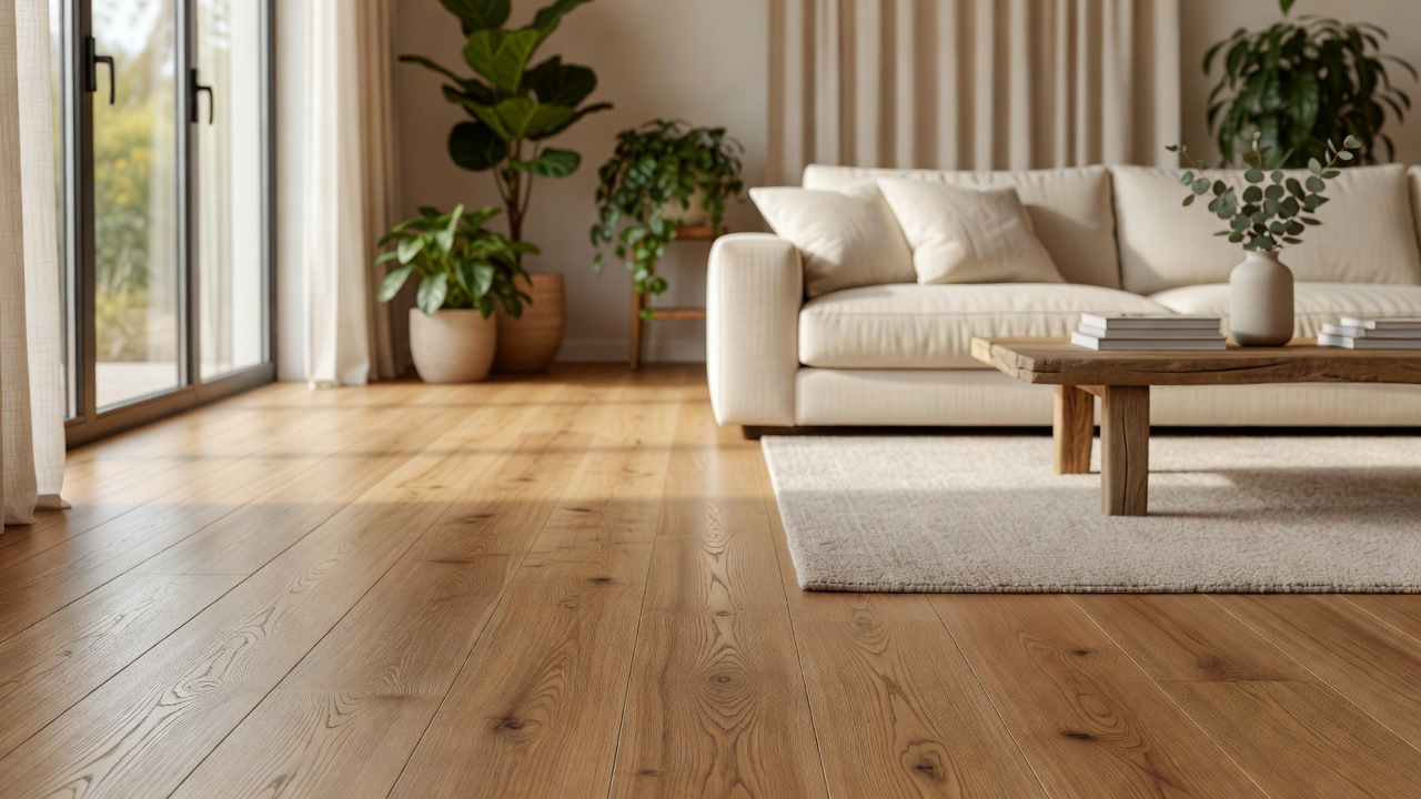 Laminate for a Sun Room — modern flooring photography