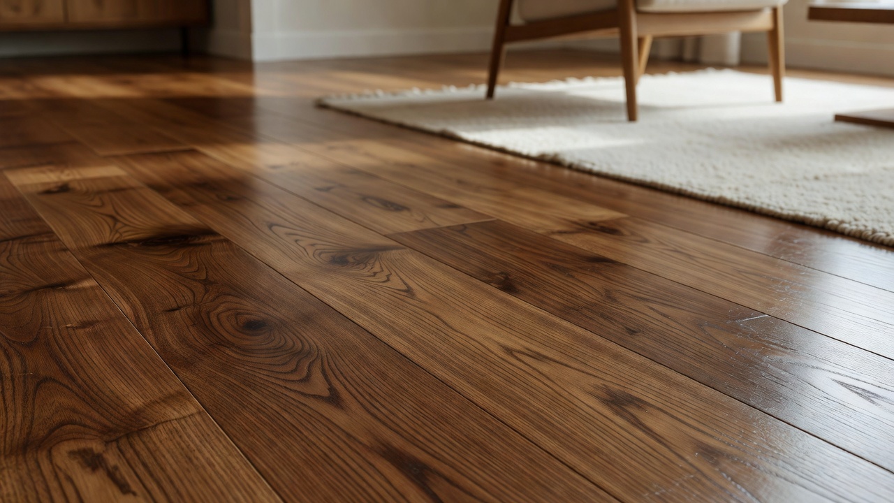 Linnea wax build up — modern flooring photography