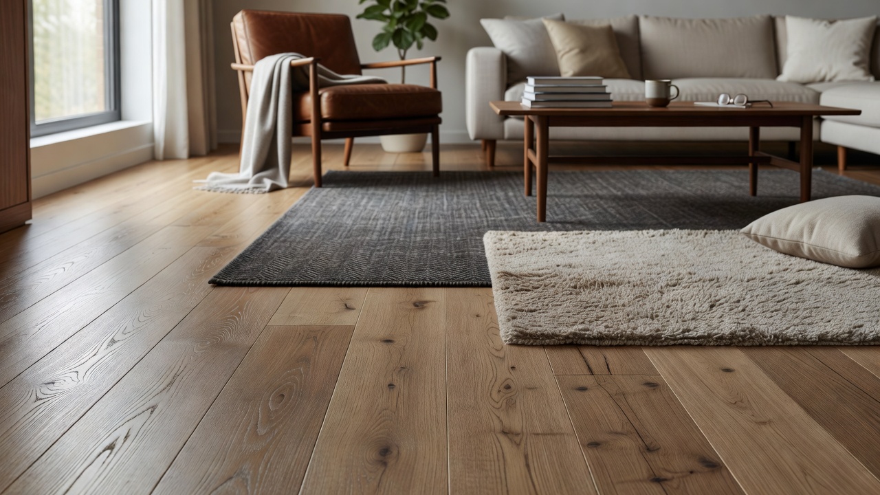 Lots going on — modern flooring photography